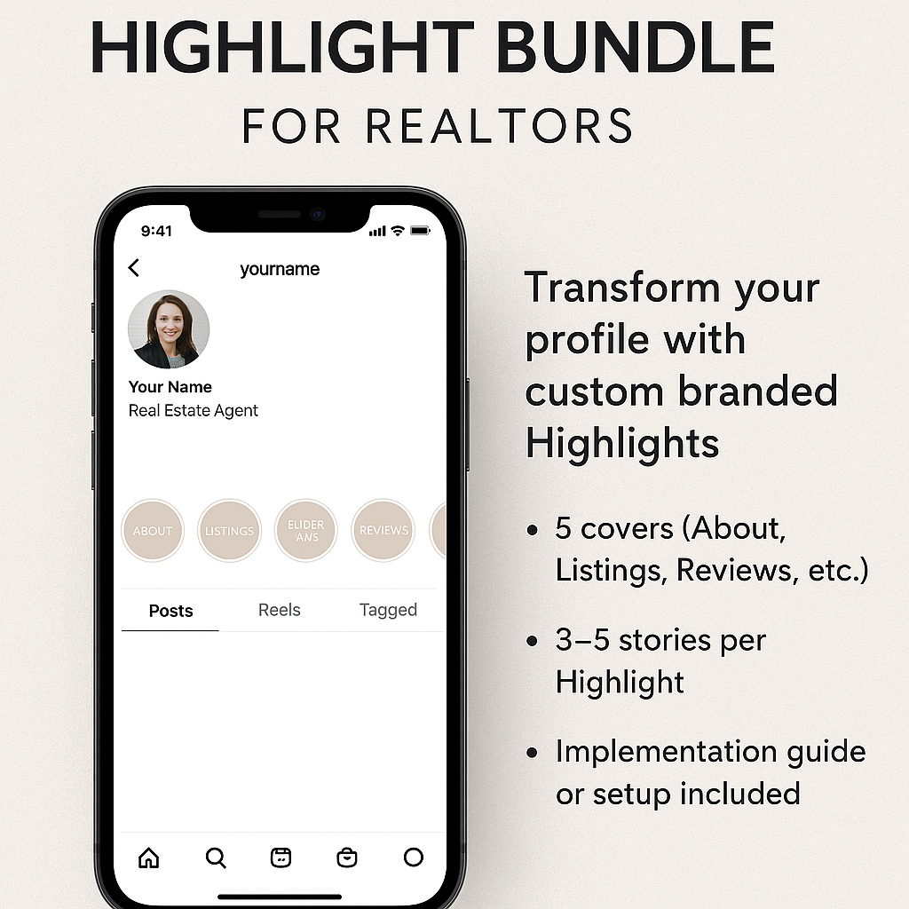 Instagram Highlight Bundle : One-Time Service