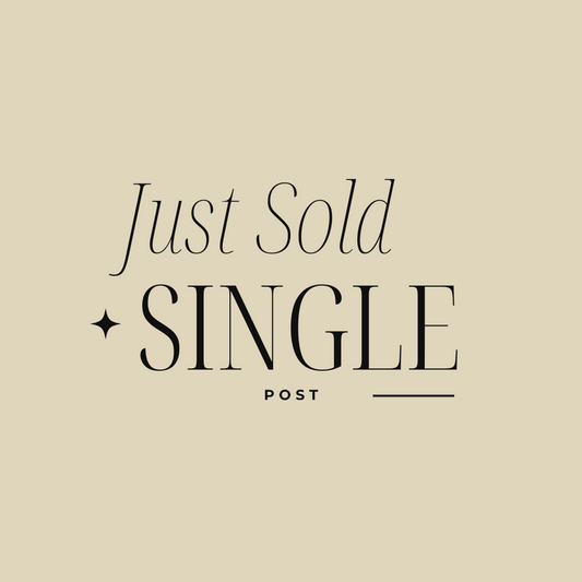 Just Sold Single Package