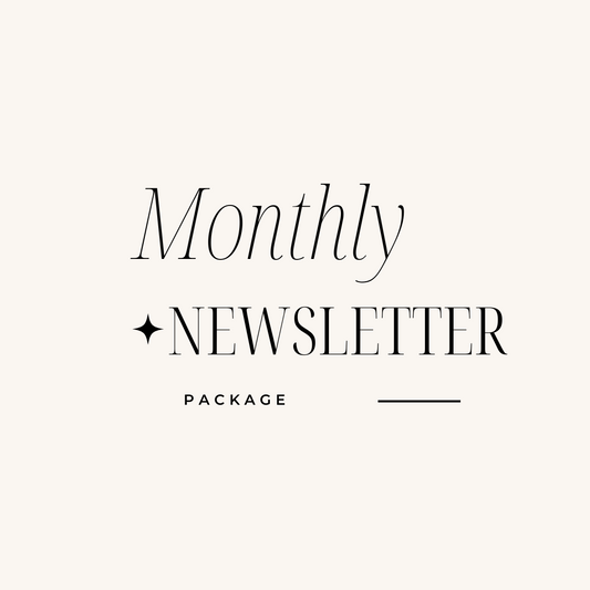Monthly Email Newsletter