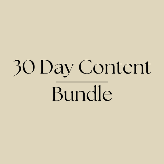 30-Day Instagram Content Bundle for Realtors – Editable Canva Templates